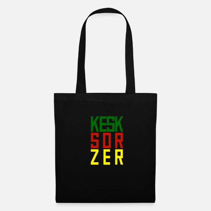Kesk Sor Zer - Stoffbeutel - Schwarz