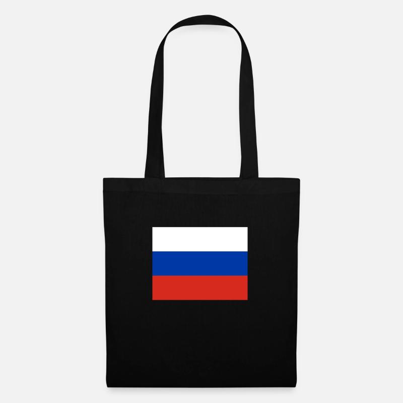 Russie - Sac en tissu - noir