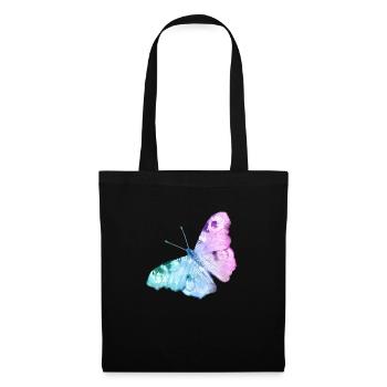Schmetterling - Stoffbeutel - Schwarz - Vorne