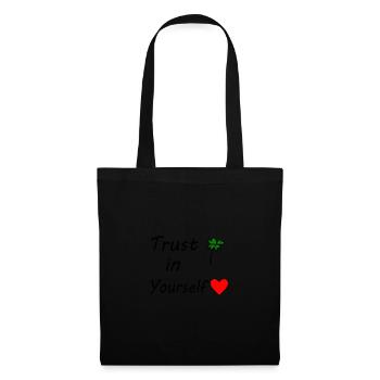 Trust in yourself - Tote Bag - black - Front