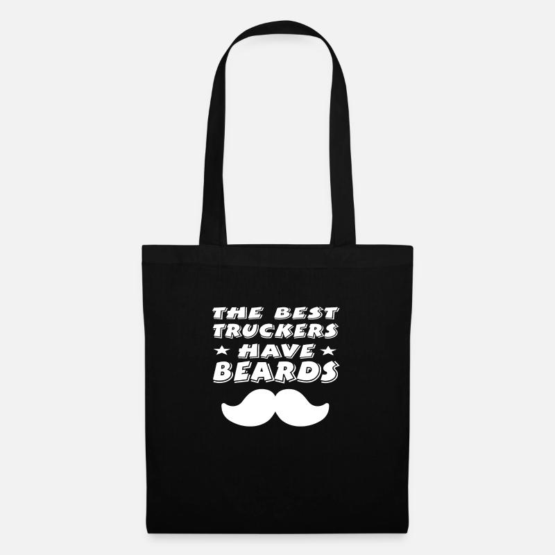 Beard - Tote Bag - black