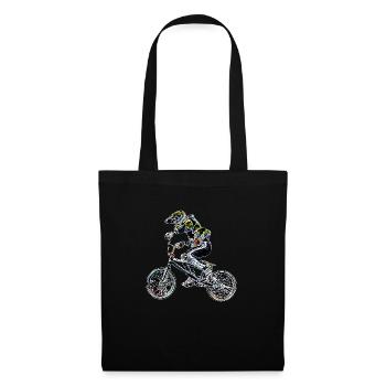 bmx - Tote Bag - black - Front