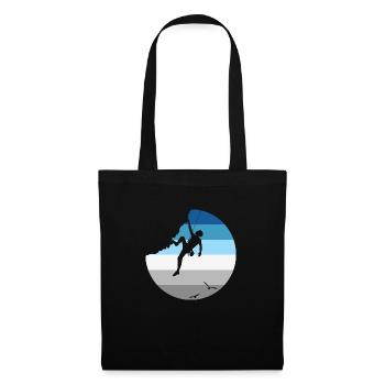 Escalade - Sac en tissu - noir - Devant