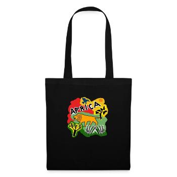Africa Lion - Tote Bag - black - Front