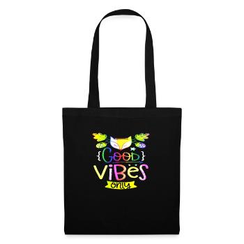 Think outside the box positive thoughts happy - Tote Bag - black - Front