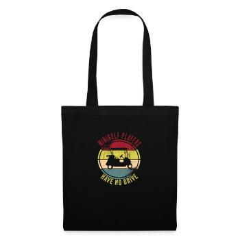 Golfe - Sac en tissu - noir - Devant