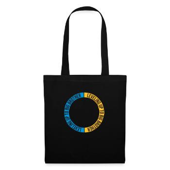 Monter de niveau grand frère - Sac en tissu - noir - Devant