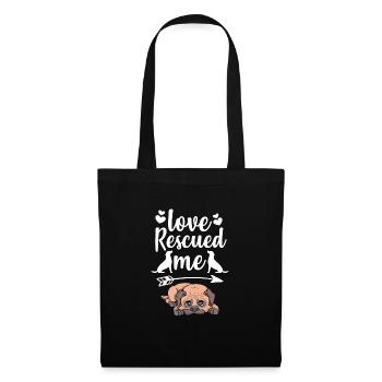 Dog - Tote Bag - black - Front