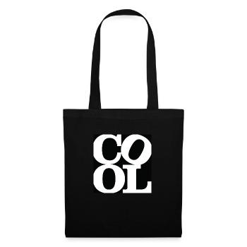 Cool WordPlay art original 4 - Sac en tissu - noir - Devant