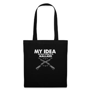 Fast Food Duck Hunting Hunter Duck Hunting - Tote Bag - black - Front
