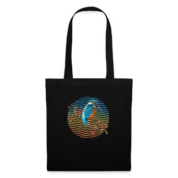 Colorful bird - Tote Bag - black - Front