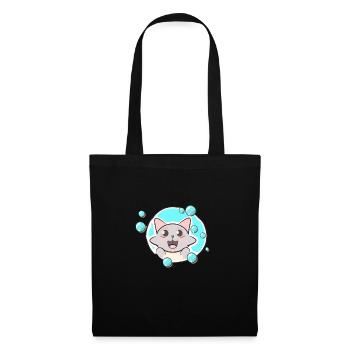 Savon Bubbles Chat - Sac en tissu - noir - Devant
