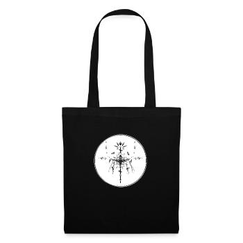 Mystic Collection ~ schwarzes Tattoo ~ n°4 - Stoffbeutel - Schwarz - Vorne