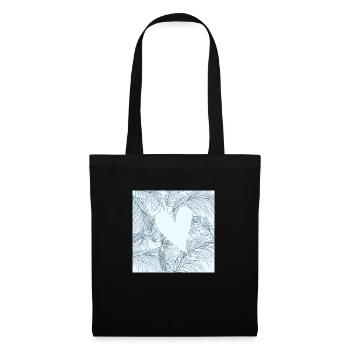 Heart leaves - Tote Bag - black - Front