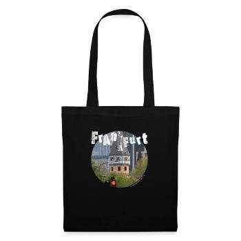 Frankfurt-Shirt - Stoffbeutel - Schwarz - Vorne