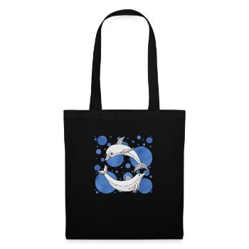 Dolphins - Tote Bag - black - Front