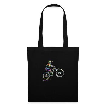 vtt mtb - Sac en tissu - noir - Devant