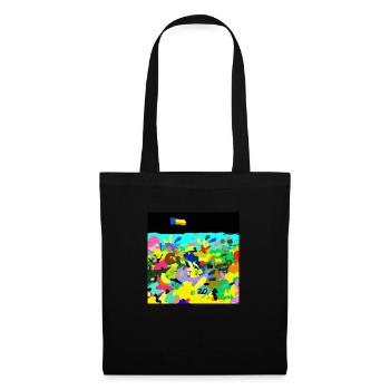 était en Ukraine - Sac en tissu - noir - Devant