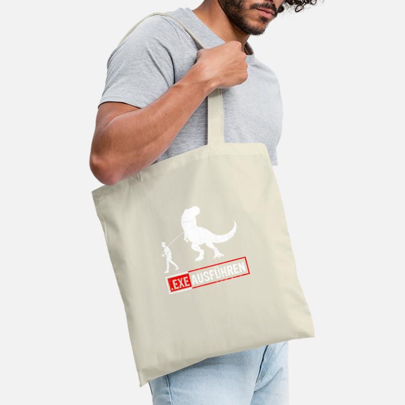 Admin Programmierer ITler Informatik Geschenk EXE Stoffbeutel