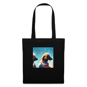 Dogs in Space - Collection 5 - Tote Bag - black - Front