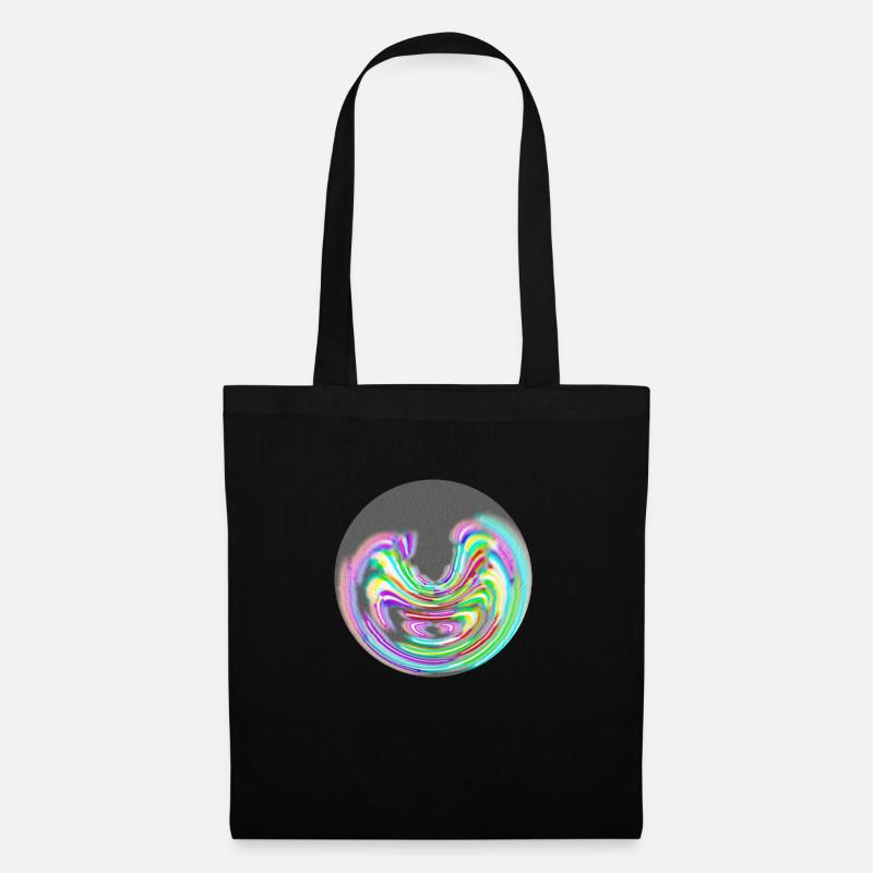 Fluo - Stoffbeutel - Schwarz