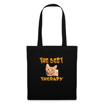 Chat - Sac en tissu - noir - Devant