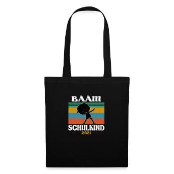 Bääm! Schoolchild 2021 School Enrolment Back to school School - Tote Bag - black - Front