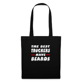 Camion - Sac en tissu - noir - Devant