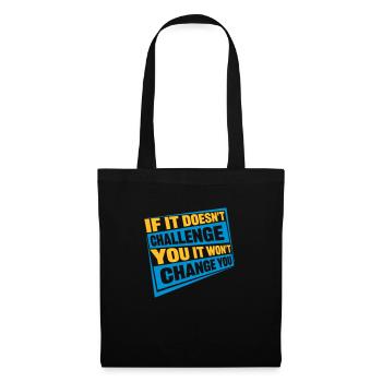 Workout Fitness Motivation Quote - Tote Bag - black - Front