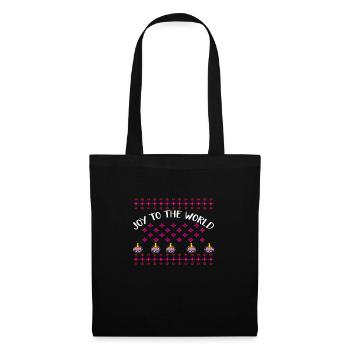 Joy to the World - Tote Bag - black - Front