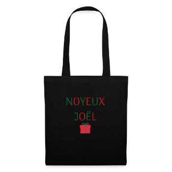 Pull de Noël marrant - Sac en tissu - noir - Devant
