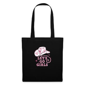Let’s Go Girls - Sac en tissu - noir - Devant