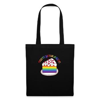 Goûtez votre fierté - Sac en tissu - noir - Devant