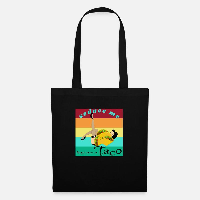 Taco - Stoffbeutel - Schwarz