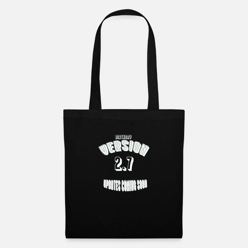 Birthday27 - Tote Bag - black