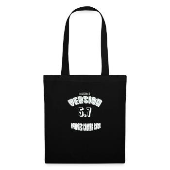 Birthday57 - Stoffbeutel - Schwarz - Vorne