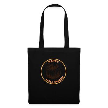 Happy Halloween - Sac en tissu - noir - Devant