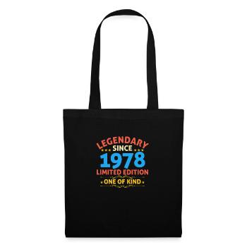 Légendaire depuis 1978 Edition Limitée - Sac en tissu - noir - Devant