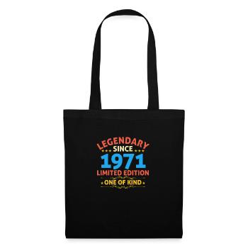 Légendaire depuis 1971 Edition Limitée - Sac en tissu - noir - Devant
