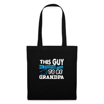 This Guy Is Going To Be Grandpa - Tote Bag - black - Front