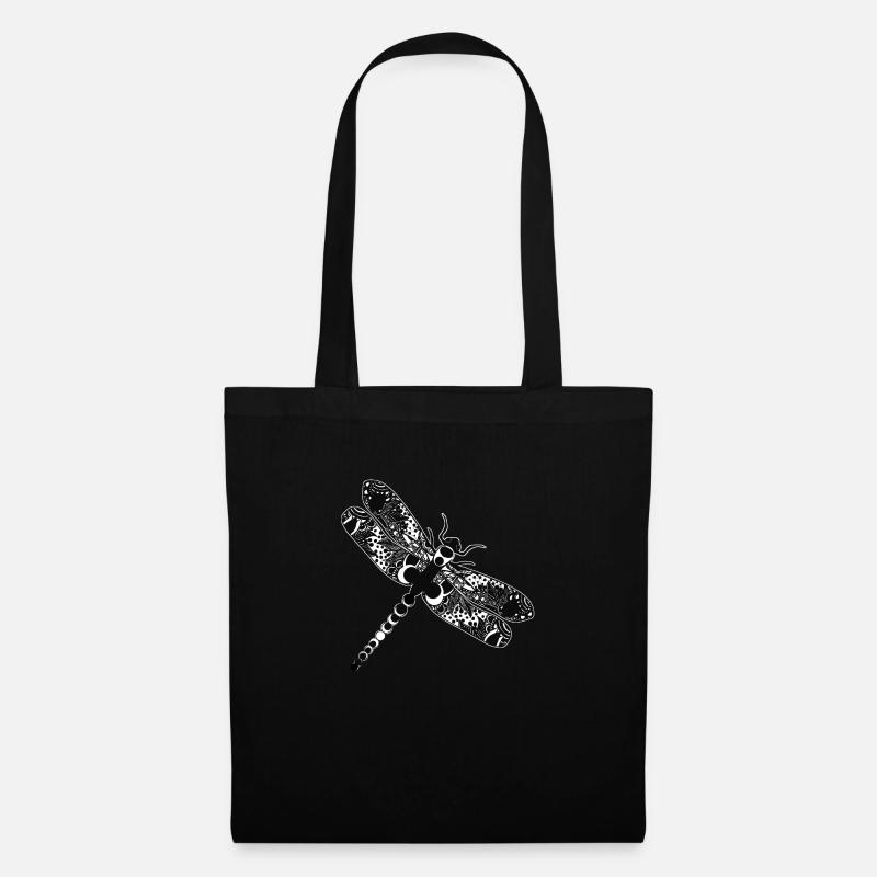 Dragon fly - Tote Bag - black