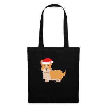 Dog Lovers Christmas Hat Welsh Corgi Pembrok - Tote Bag - black - Front