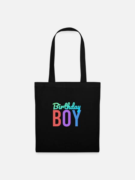 Birthday boy - Tote Bag - black