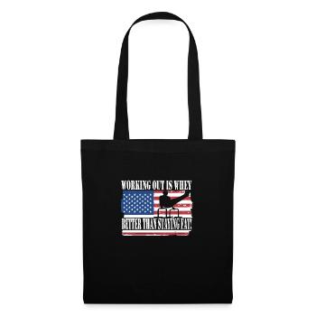 Circuit training - Tote Bag - black - Front
