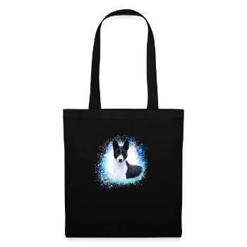 basenji,dog,graffiti,painting - Tote Bag - black - Front