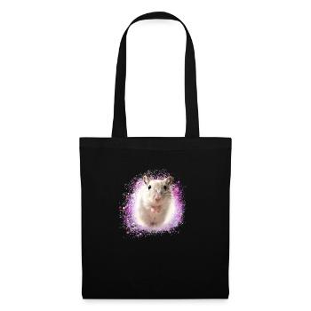Jumping mouse,mouse,graffiti,painting,shrew - Tote Bag - black - Front