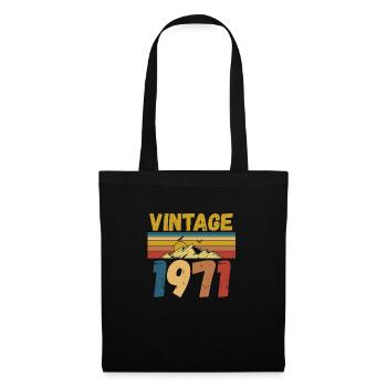 vintage 1971 - Tote Bag - black - Front