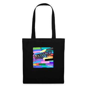 "HIP HOP TEE-SHIRT - Sac en tissu - noir - Devant