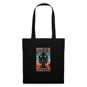 Octopus - Tote Bag - black - Front