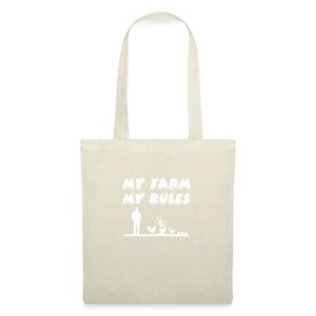 Ferme - Sac en tissu - nature - Devant
